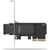 Icy Dock Scheda Adattatore Rack Mobile Rimovibile da SSD M.2 NVMe a PCIe 4.0 x4 per Slot di espansione PCIe - ExpressSlot Core MB305M4P-B