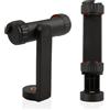 CJMUQHEHH Adattatore Cellulare per Treppiedi, Attacco Smartphone Treppiede Con 2 Cold Shoe, Base Combinata Con Vite 1/4 e Cold Shoe, 360° Girabile Supporto Fotocamera Morsetto per TelefoniCellulari, Fotocamere