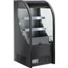CoolHead Frigo Vetrina per Self Service Open Front FT188 con Tenda Avvolgibile - Colore Bianco - Capacità lt 180