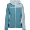 Rock Experience Great Roof 2.0 Hoodie Woman Jacket giacca impermeabile donna