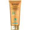 Biopoint Solaire - Latte Solare Corpo Sublimante SPF 20 con Acceleratore di Abbronzatura, Azione Antiossidante e Idratante, Dona una Pelle Dorata e Luminosa, 200 ml