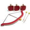 BS Toys GA353 Robin Hood Giochi di società, Rosso/Legno