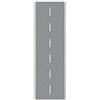Noch - 60709 - Model Railway - dalla Route Element - Alta - Grigio - 1000 X 66 Mm