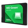 WESTERN DIGITAL SSD GREEN 500GB SATA 2,5