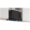 Bosch Serie 6, cappa di design integrato, 60 cm, vetro trasparente nero stampato, nero opaco, DBB67DP60