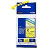 Brother TZe-621 - Nero su giallo - Rotolo (0,9 cm x 8 m) 1 cassetta/e nastro laminato - per Brother PT-D210, D600, H110, H200, P-Touch PT-1005, 1880, P-Touch Cube Pro PT-P910