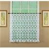 Today's Curtain Medallion Macramé Tier 91,4 cm, bianco, 35 x 36 L