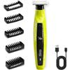 DSP Rasoio elettrico per barba e barba, rasoio elettrico per uomini e viso, con blocco da viaggio, a basso rumore, rasoio elettrico per ragazzi adolescenti, trimmer viso per uomini, impermeabile