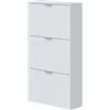 Habitdesign 13Casa - Eco C7 - Scarpiera. Dim: 60x22x113 h cm. Col: Bianco. Mat: Melamina.