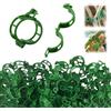 UCLEVER 50 Pezzi Clip per Piante da Giardino, Pomodoro Verdure Clip di Fissaggio Ideali per assicurare Le Piante al Loro Supporto (Verde)