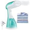 PORFOYO Steamer - Piastra per vapore, 1500 W, 25 g/min, ferro da stiro a vapore, ferro da stiro a vapore, con serbatoio dell'acqua da 330 ml, vapore forte, spazzola a vapore per vestiti, ferro da stiro