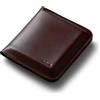Bellroy Apex Note Sleeve, Portafoglio in pelle sagomata - Espresso | Portafoglio in pelle sagomata con protezione RFID per carte e contanti