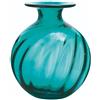 Vaso Elios Onlylux Light Blu H15 cm in Vetro Soffiato