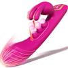 YAWNSHE dildo vibrante con sfere pulsanti 1 St