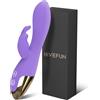 HIVEFUN Vibratore punto G lilla 1 St