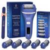 Rimuovi calli elettrico Essy con 5 rulli di ricambio - Blu 1 St