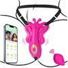 YAWNSHE vibratore "butterfly" per la stimolazione clitoridea per donne