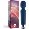 Oliver James Vibratore per donne - Silenzioso e potente, colore zaffir