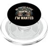 Camera Aloof Outlaw Pun Society No Photos Please I'm Wanted Sassy Camera Puns - PopSockets PopGrip per MagSafe
