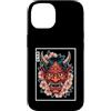 TOKYO WAVES Oni Mask Designs Custodia per iPhone 14 Maschera giapponese del diavolo Yokai del diavolo Hannya Giappone Oni