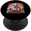 Pitbull Terrier Puppy Lover PS Divertente retrò giapponese Dogzilla Pitbull Terrier amante dei cani PopSockets PopGrip Adesivo