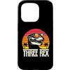 Three Rex 3rd Birthday Dinosaur Kids App Custodia per iPhone 15 Pro Tre Rex 3° Compleanno T Rex Dinosauro Terzo Compleanno 3 Anni