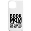 Reading Mama Feline Lover Bookworm Cat Custodia per iPhone 13 Pro Max Prenota mamma amante dei gatti solo un altro capitolo Cat Nap