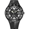 Citizen Promaster Eco-Drive Orologio da polso da uomo a energia solare, Orca, nero BN0235-01E, cinghie
