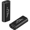 Mcbazel 2 Pezzi Accoppiatore USB C, OTG Adattatore Tpye C da Femmina a Femmina, USB C 3.1, Connettore di Estensione PD da 100 W Supporto 4K Video e Audio, Ricarica Rapida e Trasferimento Dati 10Gbps