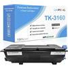 LAIPENG Cartuccia di Toner Compatibile TK3160 TK-3160 Nero con Chip per Kyocera ECOSYS P3145dn M3145dn M3145idn M3645dn M3645idn P3045dn P3050dn P3055dn P3060dn Stampante Laser