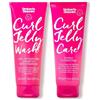 Umberto Giannini Curl Jelly Shampoo & Conditioner - Jelly Wash & Jelly Care - Vegan, Cruelty Free e Sulfate Free per capelli ricci o mossi