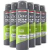 Dove Men + Care Deo Spray Extra Fresh anti-traspirante LOT DE 6