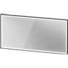 Duravit L-Cube Miroirs avec éclairage, angulaires, 1400x700x67mm, graphite aluminium mat, LC7384049490100, LC7384049490100