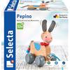 Selecta 62102 Pepino, giocattolo da traino, in legno, 13 cm