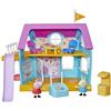 Peppa Pig, La Clubhouse di Peppa Pig, gioco per bambini in età prescolare, con effetti sonori, 2 personaggi, 7 accessori, dai 3 anni in su