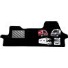 MTC Automotive Tappetini per Ducato, Jumper, Boxer dal 2006-2014, Ducato, Jumper, Boxer dal 2014-, Furgoni e Camper Su misura, Antiscivolo,battitacco in Gomma Rinforzato