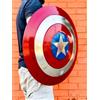 Fatto a mano Marvel Legends Captain America 75th Anniversary Avengers Shield Alloy Metal