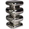 Dutch Bone DutchBone Tavolino Laterale Stubby - Argento Ø 29 x H 49 cm