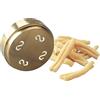 Kenwood Caserecce A910/2 Accessorio Trafila in Bronzo per Creare la Pasta Fresca, Made in Italy, Accessorio per Impastatrice Planetaria Compatibile con il Torchio Kenwood, Dotato di Cofanetto