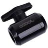 ALPHACOOL Valvola a sfera Alphacool G1/4'' 2vie Nero 1pz [17142]