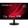Viewsonic Monitor Led 27" ViewSonic VG2709-2K-MHD-2 QHD 2560x1440/4ms/classe E/Nero [VG2709-2K-MHD-2]
