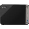 Qnap Server Nas Qnap TS-AI642-8G 6 bay Nero [TS-AI642-8G]