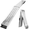 Relaxdays Rampe carico Relaxdays, 2 pz, rimorchi/Auto, Pieghevoli, 165 cm, Moto, Acciaio, Max 400 kg, Argento