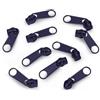 cyclingcolors 10x Cursore Cerniera Ricambio Kit di Riparazione per Cerniera Testa N°5 Cursori per Vestiti Borse Giacche Borse Valigie Jeans, blu scuro