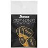 Ibanez PPA16MSGYE - Confezione da 6 plettri della serie Wizard Sand Grip, 1,0 mm, colore giallo 0.8mm Yellow