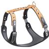 Ferplast Pettorina vera pelle naturale cani cane imbottita borchie GIOTTO LUXOR BEIGE P
