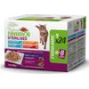 Trainer Natural Multipack 24 bst per Gatti Adult Sterilised con Tacchino ,Merluzzo, Tonno e Manzo da 85 gr