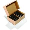 Master Massage Equipment Master Massage - Set di 8 pietre massaggianti in basalto, misura XL, 7,5 x 5,5 x 2,7 cm, in pietra naturale al 100%