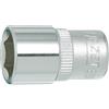 Hazet 850-12 Inserto per Chiave a Bussola Esagonale, Argento, Attacco Quadro, Cavo, 6.3 mm 1/4 di Pollice