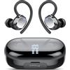 Does not apply Cuffie Bluetooth Sport, 2025 Auricolari Bluetooth 5.3 Con Mic Stereo, Cuffie Wir